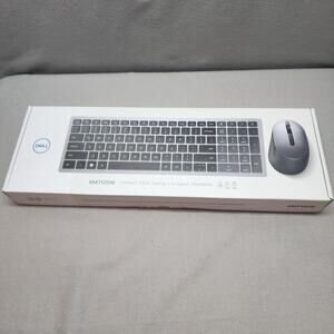 NEW Dell Pro Plus Multi-Device‎ Compact Keyboard and Mouse Combo - KM7120W
